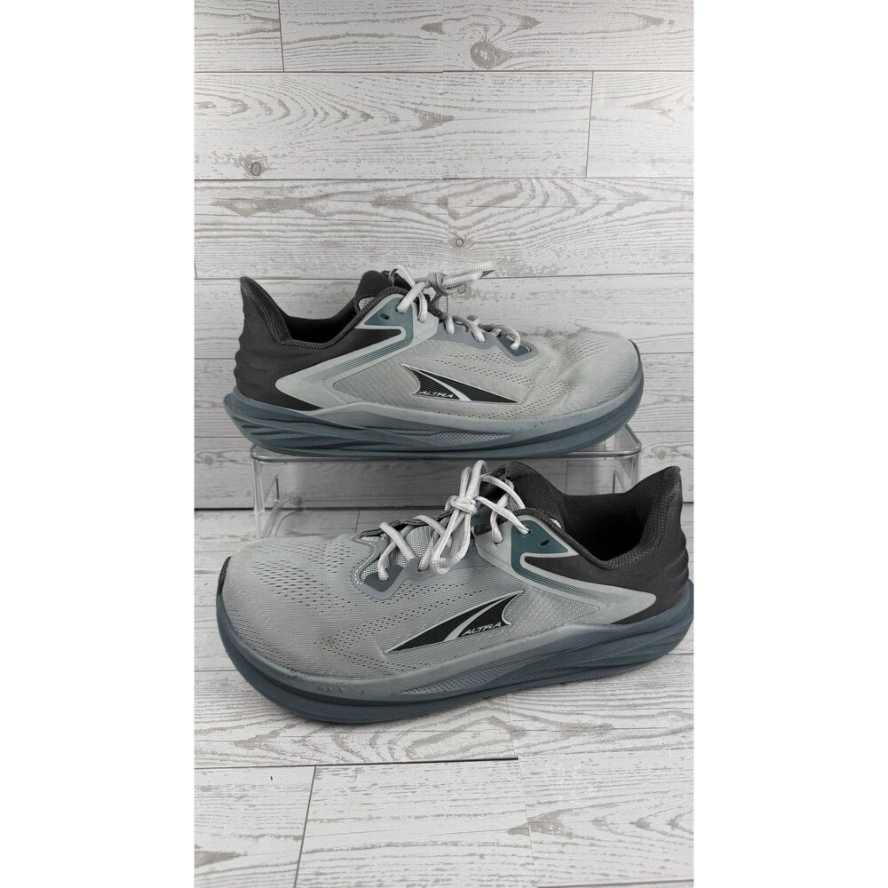 Altra Torin 8 Men's Size 11 Road Running Shoes Gray Black NO INSOLES #473